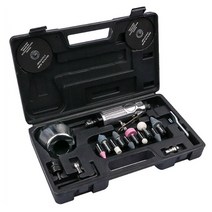 2In1 Air Die Grinder Engraving ToolPneumatic Cutting Machine Cut Off Grinders 3Inch Straight Cutter, [01] Silver  Black