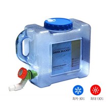 퀸마루 캠핑물통 5L, 블루, 1개