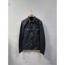 Rogue남성 양가죽 셔츠 검정 리얼램스킨 남성작은m90정도