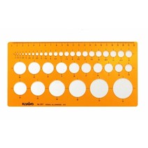 [코링] 템플렛 K-101F 소형원형