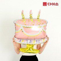[다이소]생일 풍선(케익/선물)-1039660