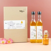 (경북고향장터 사이소) 농부플러스 국산 냉압착 생들기름 240ml 두병선물세트