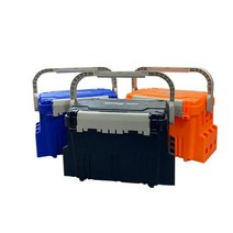 BUyuS루어 케이스 로드스탠드 5000 호환 태클박스 로드거치대 20리터 다이와 SJ 메이호굿딜 브이숍, 태클박스 블루