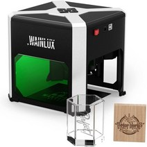 레이저커팅기 휴대형 소형 wainlux k6 pro 블루투스 레이저 조각기 프린터 휴대용 미니 레이저 조각 절단 8080mm cnc 기계 지원 나무 플라스틱, 영국, k6 프로