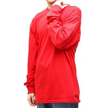 Champion(챔피언) 롱 슬리브 T셔츠 맨즈 원포인트 로고 베이직 긴소매 T셔츠