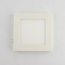 퍼스트LED LED 뉴엣지 원형 사각 직부등 무타공 6W 주광색 5700K 베란다 복도 현관 조명, 사각직부등
