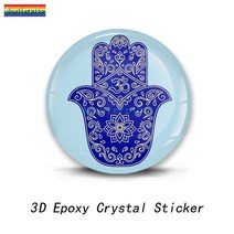 3D 에폭시 수지 자동차 돔 스티커 인도 국기 배지 비닐 스테레오 데칼 바이크 오토바이 헬멧 모바일 노트북 트롤리 케이스, [06] 다크 그레이, [03] diameter 10cm, [03] 10 piece