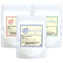 버블톡 베이킹소다+과탄산소다+구연산 대용량 세트, 1세트