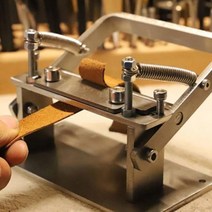 날교체가 쉬운 가죽 수동 스크래퍼 조각도홈파기 벨트공예 피할기 견고함