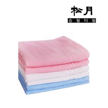 송월타월 대우28 면 행주 주방 물수건, 1장, 백색