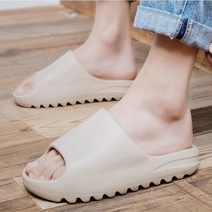 층간소음방지 소프트 슬라이더 슬리퍼 쿠션 거실화 푹신한 거실 실내화 실내, [소프트 슬라이더 슬리퍼] 베이지(M)