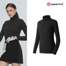 골프웰 애플라인드 여성 플러피 기모 긴팔티셔츠 HKWW0HLS01