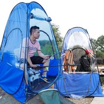 knk 완벽한 바람막이! 바람차단 굿 낚시텐트 원터치텐트 캠핑텐트 그늘막타프 1인용, knk-M타입