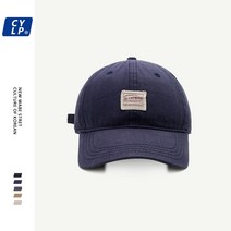 후드 남성 봄여름 패브릭 워싱 면 소프트 캡 스트리트 빈티지 캡 모자 선캡 여성