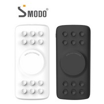 [에스모도] 300 고속 무선 충전 흡착 10000mAh 보조배터리, 블랙