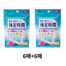 휴족시간 쿨링시트, 12개입, 4개