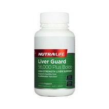 Nutralife 뉴트라라이프 리버가드 56000 플러스 볼도 간보호 60정 Liver Guard Plus Boldo, 1개, 60캡슐
