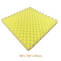 실내방음벽 가정용 아파트 방음벽 차음재 차음판 13pcs 50x50cm 스튜디오 음향 방음 폼 블랙 사운드 교정 흡수 면화 노이즈 스폰지, 3pcs, Yellow 300x300x30mm