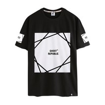 고스트리퍼블릭 그래픽 프린팅 반팔 티셔츠 GT-391