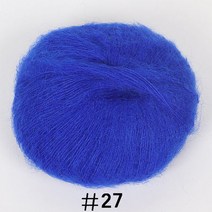 뜨개 실 질 털실 부드러운 모헤어 캐시미어 양모 원사 diy 목도리 스카프 크로 셰 손, [27] 27