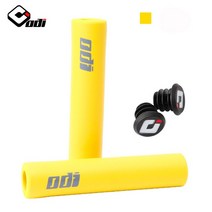 자전거 트레일러 산타 접이식 바구니 평로라 덮개 고정 ODI-산악 접이식 자전거 그립 MTB 핸들바 안티 슬, 08 Yellow