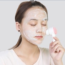 유즈몰 모공브러쉬 세안 클렌징 브러쉬, 핑크, 1개
