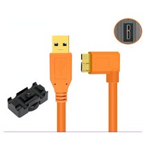 캐논 카메라용 USB 컴퓨터 마이크로 B 데이터 케이블 7d2 니콘 D800E/D850 온라인 촬영 라인용 eos 5d4 1DX, 02 B_02 5M