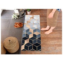 코스트코 발매트 주방매트 이케아 방수 내유 주방 미끄럼 방지 목욕 부드러운 침실 바닥 PVC 가죽 카펫 현관 주방 깔개, 약 45x120cm, 04