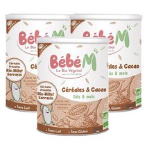 La Mandorle 라 만돌레 베베 M 분유 시리얼 카카오 8개월이상 400g 3팩