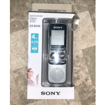 소니 녹음기 디지털 보이스 레코더 4GB 모델 ICD-BX140 노이즈 컷 필터 OEM!