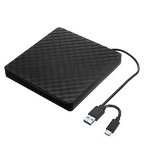 cd롬 리더기 씨디룸 DVD 플레이어 ODD usb 3.0 type c 외부 dvd 버너 라이터 레코더 dvd rw 광학 드라이브 cddvd rom macs os 23, 검은색