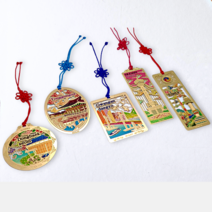 한국민예사 전통 금장 책갈피 북마크, 14 신부장옷