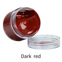 공예용염료 퍼플 아사바체블랙중간 갈색 가죽 염료 페인트 유성 DIY 전문 공예 가방 소파 신발 수리 보완, [17] Dark Red