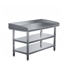 베이커리 작업대 베이킹 다이 업소용 작업 스텐 주방, 70x60x80 울안 두껍게 하는 3개의 층