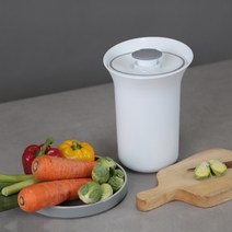루헨 그대로 스마트 진공 음식물 쓰레기통 안심 음식물통 3L, 본품(1세트)