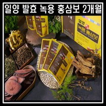 일양 발효 녹용홈삼보 2개월 (60포+침향단10환) 면역증강 활력증진 기력회복, 일양발효녹용홈삼보2개월(60포+침향단10환)