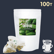 뉴트로웨이 국산 여주차 100티백 첨가물 No 삼각티백 물 대용 대신 차