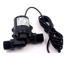 태양열 DC 12V 24V 온수 순환 펌프 브러시리스 모터 워터, 한개옵션0