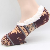 주부 엄마 선물용 뽀글이 털덧신 3켤레 보온양말 거실화 여자 따뜻한버선 겨울 실내용