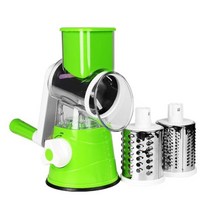 야채칼 채써는기계 무채 양배추 양파 슬라이서 당근 오이 만능 다용도, N02 .Green Cutter