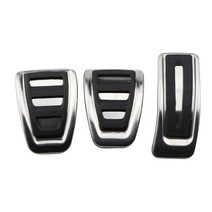 자동차 액세서리 연료 브레이크 발판 아우디 A4 B8 S4 A5 S5 8T Q5 SQ5 A6 C7 A7 S7 S6 4G 4H 페달 보호, 쉬지 않고 MT