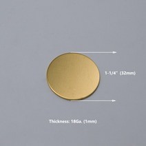 여성액세서리 여성액세서리목걸이 황동 스탬핑 블랭크 라운드 조각 금속 개 ID 태그 디스크 쥬얼리 제작 결과물 팔찌 액세서리 골프 공 마커