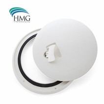 HMG 보트 카라반 캠핑카 데크플레이트 10인치(253mm) 원형해치 587-8-04, 단품