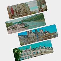 CINEMA BOOKMARK 시네마 투명 북마크 영화 책갈피 STREET IN PARIS