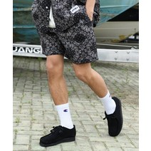 트래블 페이즐리 쇼츠 반바지 블랙 PAISLEY SHIORTS