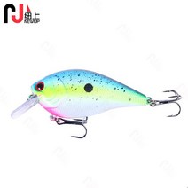 낚시용품 Newup-크랭크 낚시 루어 베이트 Wobbler 8.5CM-15G-6 플로팅 크랭크 스퀘어빌 스윔베이트베이스 파이크 프레데터 페스카, [04] 004