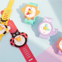 민화샵 EVA시계만들기 집콕놀이키트 초등만들기 방과후수업, 사자 UDPEV0034