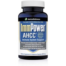 American BioSciences 아메리칸바이오센스 AHCC 효능 표고버섯균사체 500mg (60 캡슐), 60캡슐, 1팩