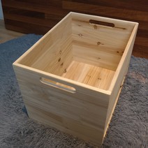목공소 달빛 삼나무 손잡이형 상자, 小(350-250-150)일반형