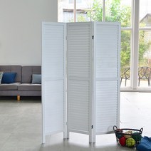 빈티지 원목파티션 3단/4단 12종, 올갤러리 3단파티션(1600), 화이트